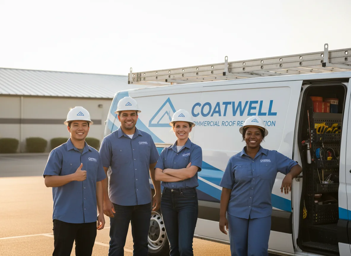Commercial roof coating company in Bennington, OK